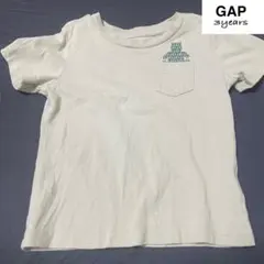 GAP ギャップ Tシャツ 英字 ブラナンベア 3years