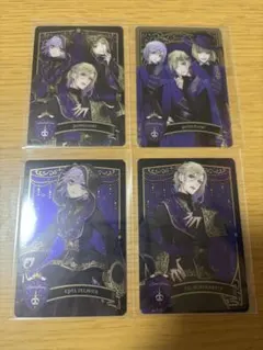 ツイステ メタルカード ハーツラビュル ポムフィオーレ リドル ヴィル エペル