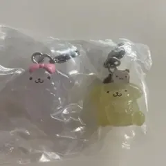 ポムポムプリン めじるしアクセサリー 2個