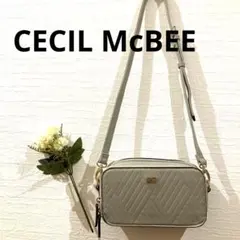 【CECIL McBEE 】✨美品✨グレー ショルダーバッグ　セシルマクビー