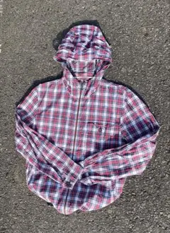 OLD UNIQLOチェックマウンテンパーカー archive y2k短丈