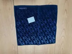 Calvin Klein ネイビー タオルハンカチ