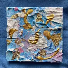 テクスチャーアート　キャンバスパネル　抽象画　作品No.111