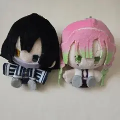 鬼滅の刃　プラッシュマスコット　伊黒小芭内　甘露寺蜜璃