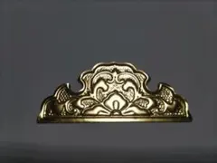 特価！★☆50ｍｍｘ 6枚【唐草真鍮金具】 仏具、神輿、山車、飾り真鍮金具