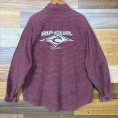 90s RIP CURL OLD SURF オールドサーフ 長袖シャツ 古着のサムネイル
