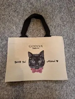 GODIVA ゴディバ トートバッグ 猫柄 新品未使用