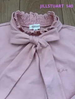 【美品】JILL STUART ピンク フリルネック 140
