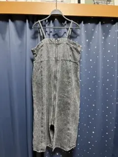 デニム サロペット 4L
