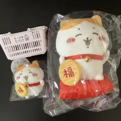 ちいかわ 招福！ハチワレ ぬいぐるみS だるまになっちゃった！ セット
