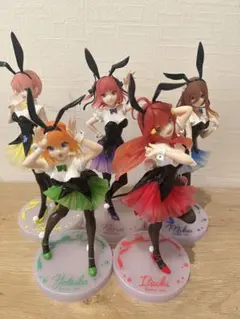 五等分の花嫁 バニーガール フィギュア 5体セット