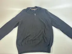 Burberry ハーフジップ ニットセーター Lサイズ ＃866-1のサムネイル