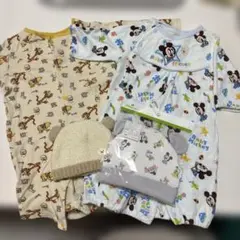 ミッキー・プーさん ベビー服セット