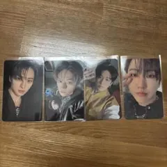 ストレイキッズ　トレカ4枚セット