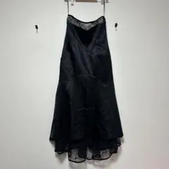 マメクロゴウチ マーメイド ロングスカート ウール シルク混 レースのサムネイル