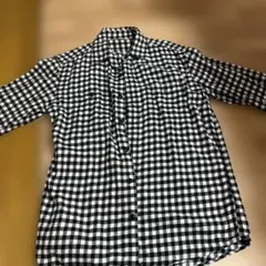 UNIQLO ギンガムチェック フランネルシャツ Mサイズ