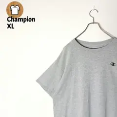 Champion 半袖 Tシャツ XL LL グレー B149 ビッグサイズ