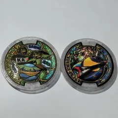 妖怪メダル　ミズカキ隊&ヒキコウモリはぐれ　うたメダルセット