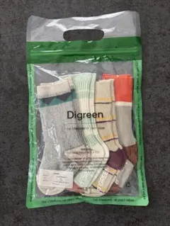 Digreen ベビー靴下 4足組 マルチカラー