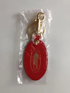Doctor Belee　YOKOHAMA　キーホルダー　ワインレッド