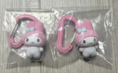 サンリオキャラクターズ カラフルカラビナマスコットチャーム＊マイメロディ×2
