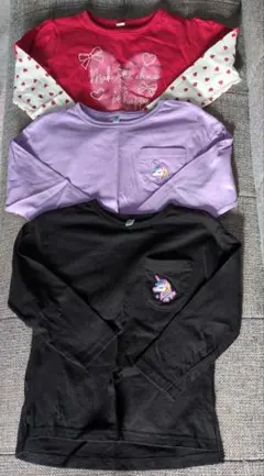 長袖カットソー3枚セット　極美品