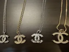 CHANEL ココマーク ネックレス シルバーのサムネイル