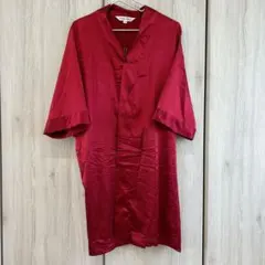 セクシー✨Pretty Robes【S/M】サテンローブ テロテロガウン 部屋着