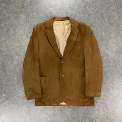 スウェード テラードジャケット