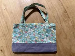 リバティプリント・ハンドメイドトートバッグ