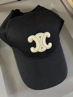 CELINE セリーヌ トリオンフ ベースボールキャップ バニラ M - メルカリ