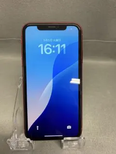 美品　国内版　SIMフリー　iPhone XR 128GB レッド色