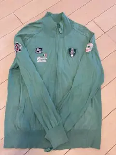 ビームスゴルフミントグリーンサマーカーディガン
