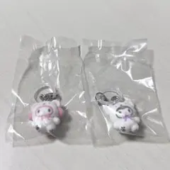 サンリオ　めじるしアクセサリー　ふわふわスノー