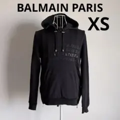 懺*悔様 【希少】BALMAIN PARIS ロゴ ジップパーカー ブラック 2026年最新】BALMAIN メンズ パーカーの人気アイテム - メルカリ
