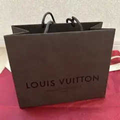 LOUIS VUITTON ショップ袋 中型 ブラウン