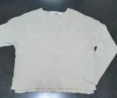 niko and…Vネックセーター 杢ベージュ 3