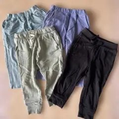 GAP H&M GU 長ズボン　パンツ4点セット 90サイズ