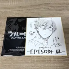 劇場版ブルーロック 입장자 특템 糸師凛 ミニ色紙