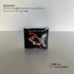 新品未使用 クリスマス ツリー LED イルミネーションライト 5mのサムネイル