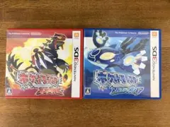 ポケットモンスター オメガルビー・アルファサファイア　セット