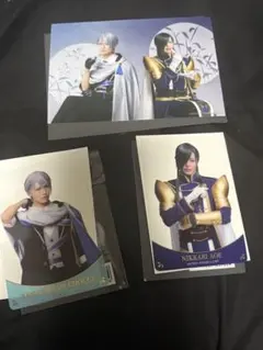 刀ミュ 夜半　ブロマイド、クリアカード　青江、長義