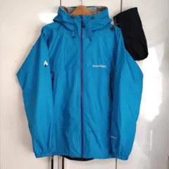 【美品】モンベル ゴアテックス レインダンサー パーカー メンズ XL 収納袋付