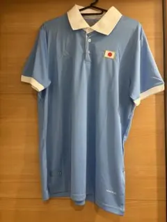 サッカー日本代表adidas PRIMEBLUE 水色 シャツ 100周年記念