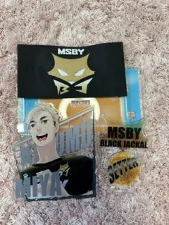 ハイキュー 横断幕 缶バッジ 宮侑 48個 ハイキュー 宮侑 缶バッジ 横断幕 グリッター - メルカリ