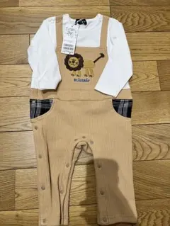 クレードスコープ　kladskap ライオン刺繍ロンパース 80cm