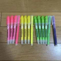 ZEBRA OPTEX 1 EZ、他蛍光ペン 14本セットのサムネイル