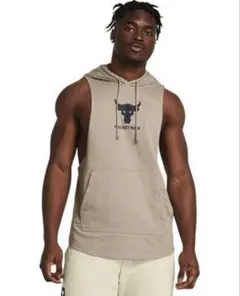 Under Armour プロジェクトロック タンクトップ XL ベージュ