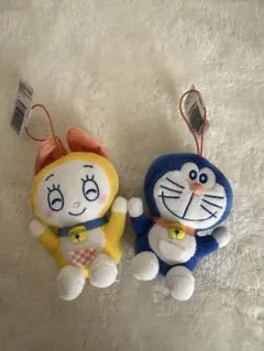 ポップカラーマスコット2種【ドラえもん・ドラミちゃん】
