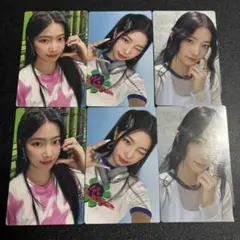 Le Sserafim カズハ UNFORGIVEN 6枚 トレカ
